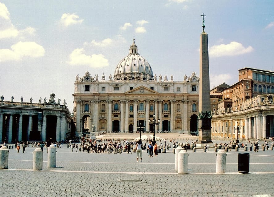 Rome: St. Peters Basilica Tour With Underground - Customer Reviews