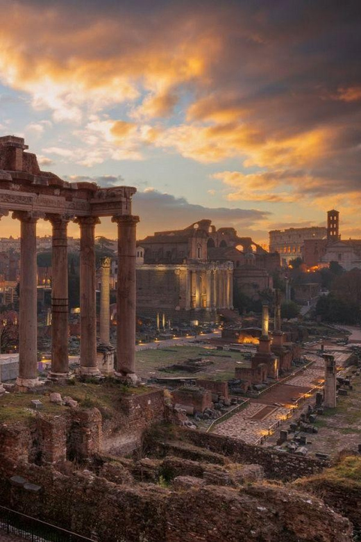 Rome: Sunset Colosseum & Roman Forum Guided Tour - Tour Schedule and Duration