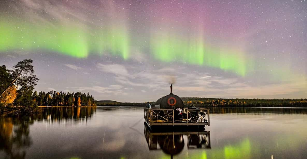 Rovaniemi: Northern Lights Trip With Sauna Boat - Sightseeing Under the Lights