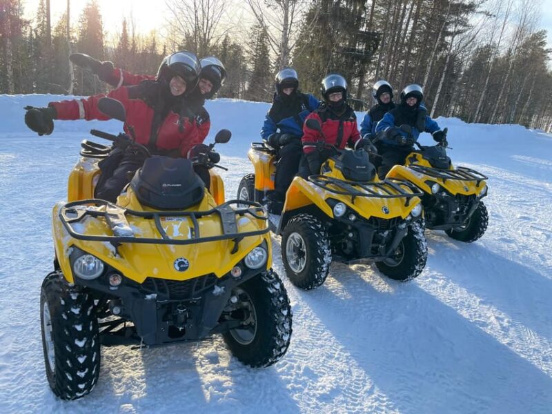 Rovaniemi: Quad Bike Ride and Ice Fishing - Ice Fishing Techniques