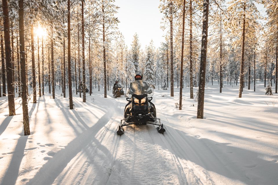 Rovaniemi: Sunrise Electric Snowmobile Tour With Snacks - Meeting Point