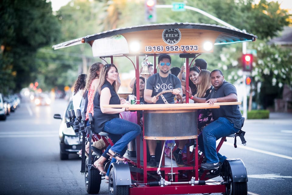 Sacramento: Pedal Bar Tour With 2 Stops - Customer Feedback