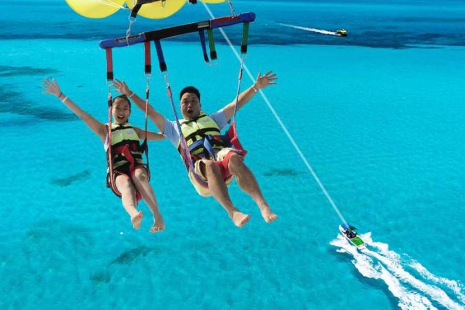 Sahl Hasheesh: Glass Boat and Parasailing With Watersports - Safety Measures