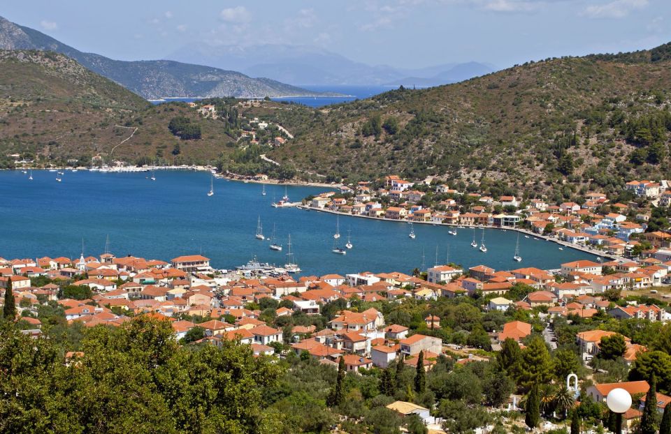 Sami: Ithaca Island Boat Cruise With Swim Stops and Snacks - Vathy Village and Venetian Influence