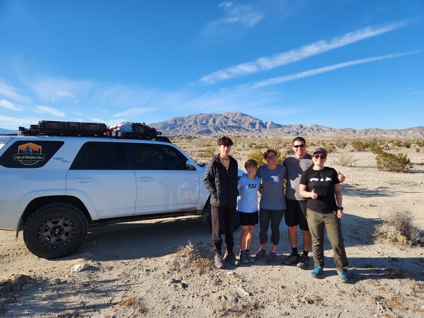 San Diego Desert: Full Day Small Group 4x4 Truck Tours - Included Amenities and Services