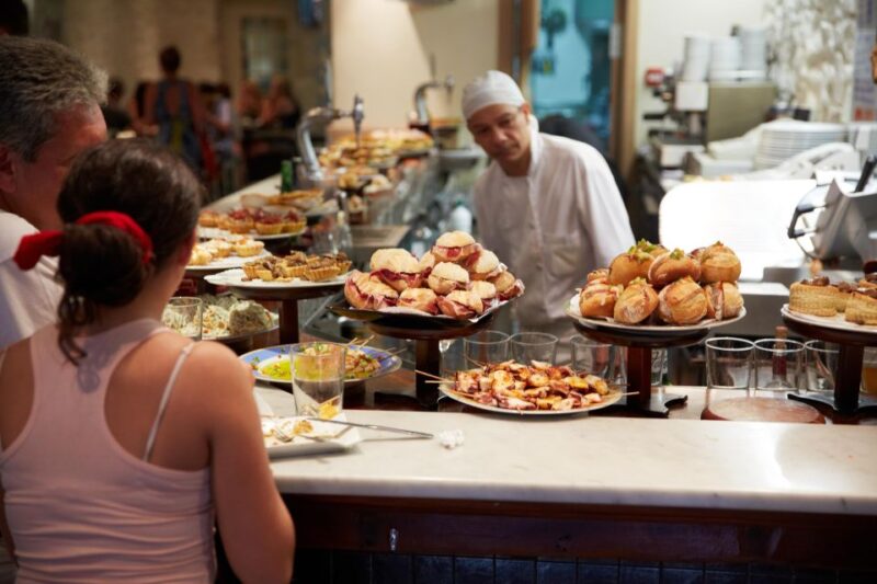 San Sebastian: Guided Food Tour With Pintxo Tasting & Wines - Exploring San Sebastians Old Town