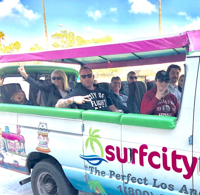 Santa Monica: Los Angeles Open-Air Van Tour With Stops - Customer Reviews and Feedback