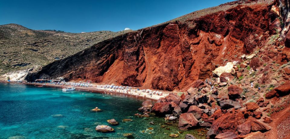 Santorini: 4-Hour South Side Private Tour - Relaxing at Perissa Beach