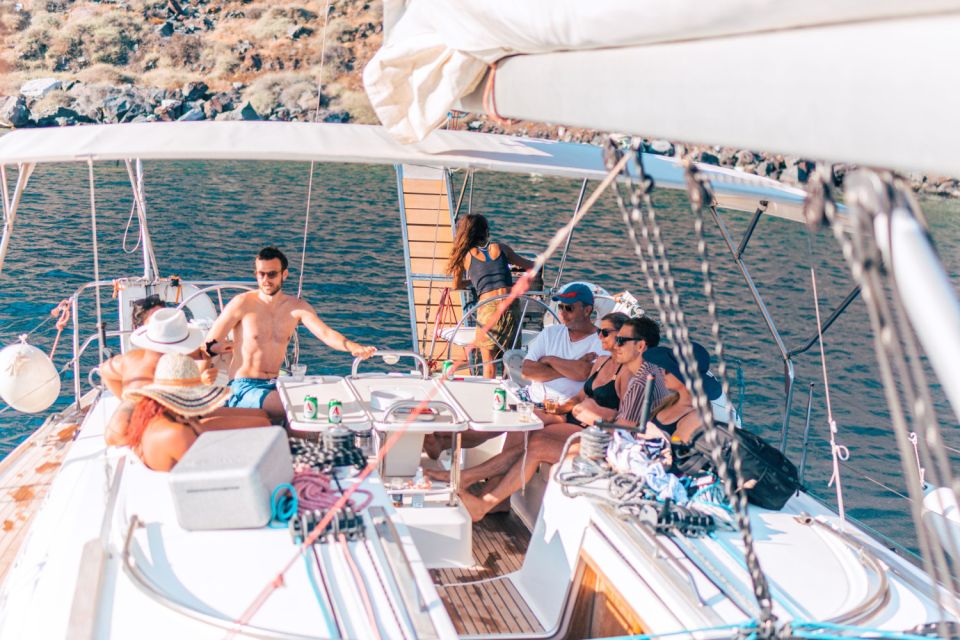 Santorini Caldera: Sunset Sailing Cruise With Meal - Customer Reviews and Ratings