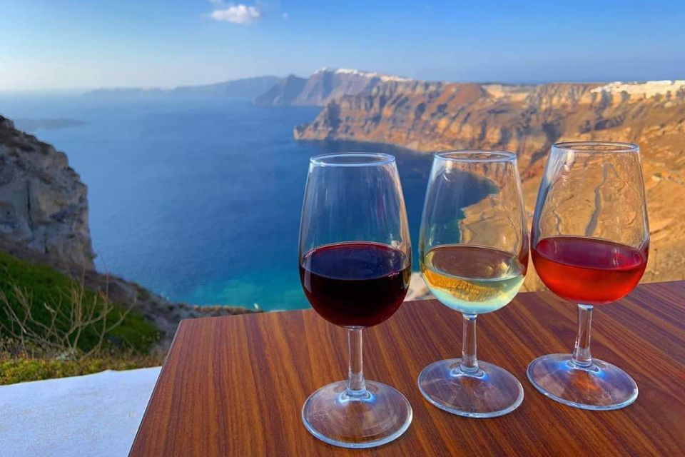 Santorini: Catamaran Cruise, Winery, & Oia Sunset Combo Tour - Inclusions and Amenities