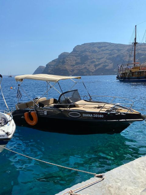 Santorini Rent a Boat License Free - Safety and Restrictions