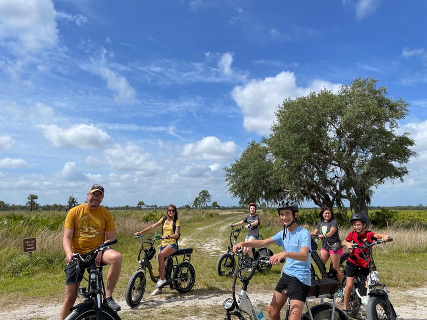 Sarasota: Myakka State Park E-bike Safari Experience - Meeting Point and Important Information