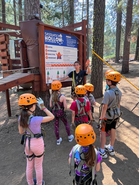 Sasquatch Hollow: Kids Zipline Adventure - What to Bring