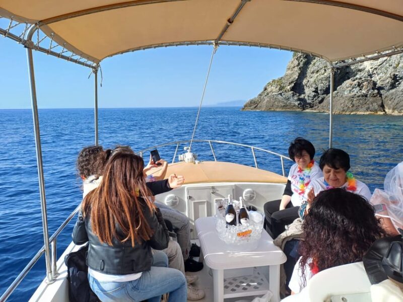 SCILLA EXCURSION COSTA VIOLA CAVE TOUR + SWIMMING - Caves Visited