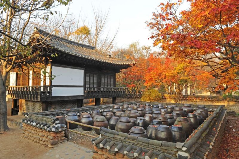 Seoul: Hwadam Forest & Namhansanseong & Folk Village Tour - Korean Folk Village Highlights