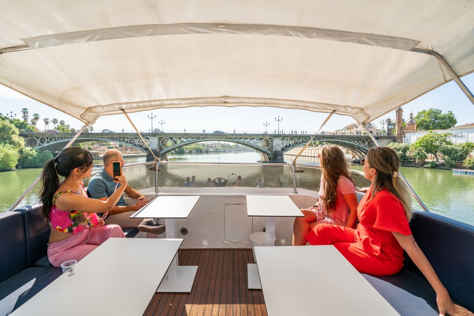 Seville: Guadalquivir Yacht Tour W/ Drink & Food Options - Meal and Beverage Offerings