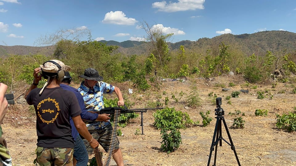 Shooting Range Phnom Penh Kampot Kep Sihanoukville Cambodia - Video Documentation Options