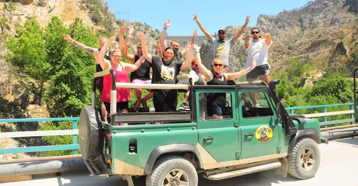 Side Green Canyon Off-Road Jeep Safari Adventure With Lunch - Booking and Cancellation Policy