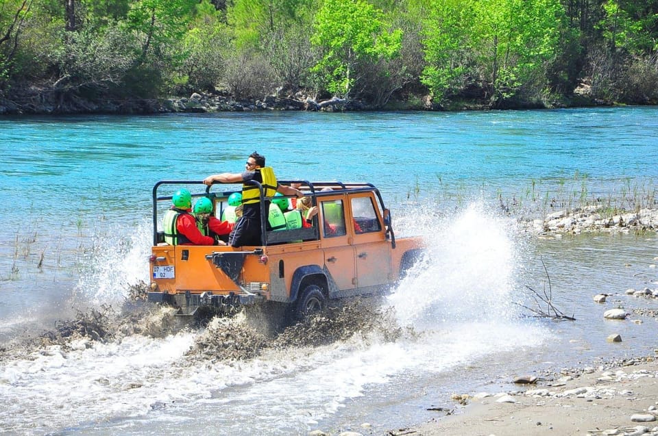 Side&Alanya:Rafting Quad/Buggy Zipline &Jeep Tour With Lunch - Exclusions to Note