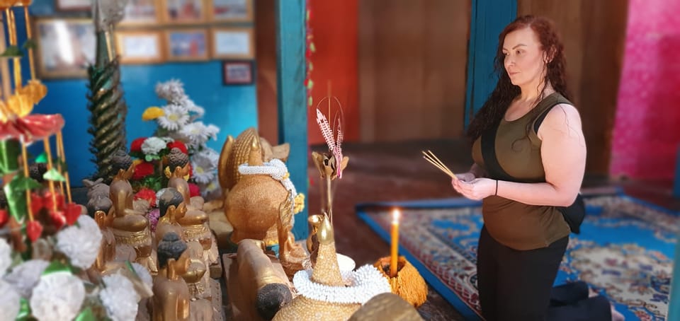 Siem Reap Cambodian Buddhist Water Blessing and Local Market - Exploring the Old Market