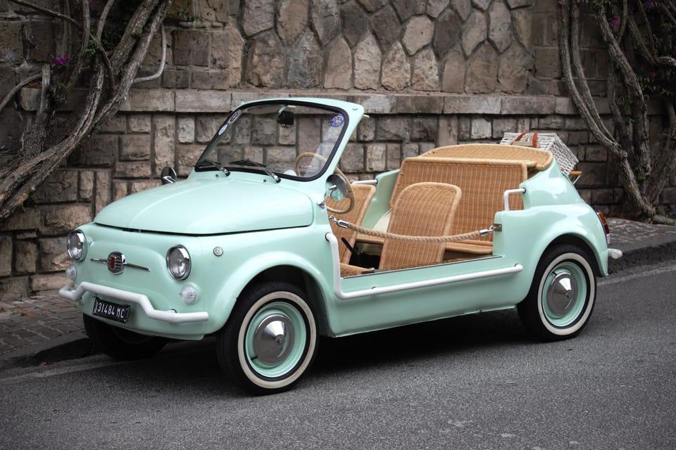 Sorrento: Sunset Experience in a Classic Fiat 500 - Inclusions and Amenities