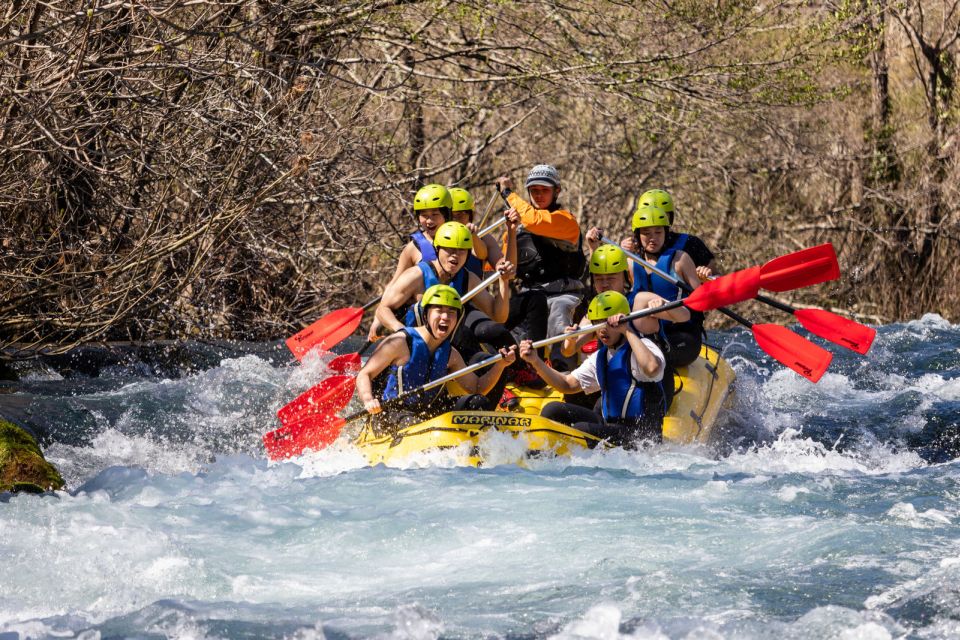 Split: Cetina River Whitewater Raft Trip With Pickup Option - Included Services