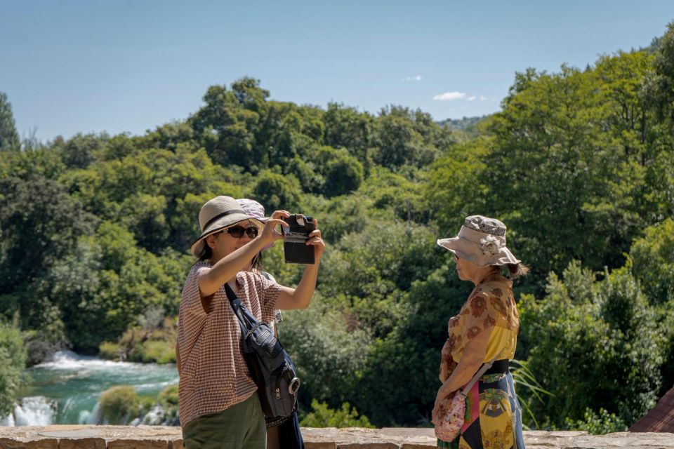 Split: Krka Waterfalls Guided Day Trip With Swim & Boat Tour - Swim in Skradin