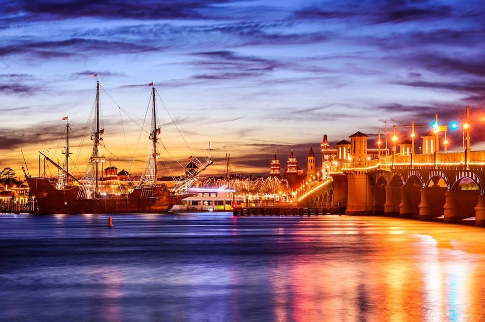 St. Augustine: Nights of Lights Sunset Sail With Drinks - What to Bring and Restrictions