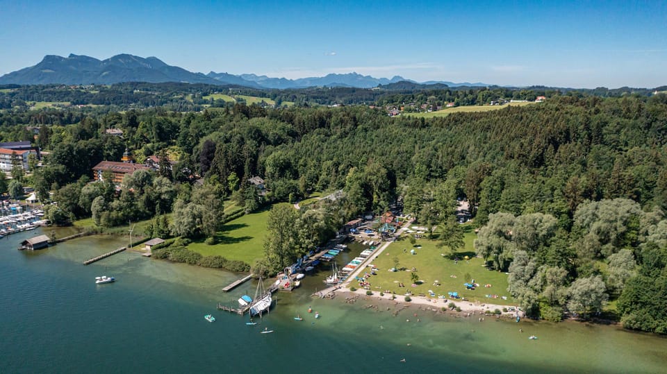 Stand up Paddling at Lake Chiemsee - Getting There