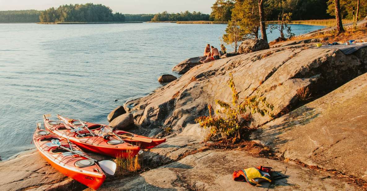 Stockholm: Archipelago Family-Friendly Private Kayaking Tour - Important Safety Information