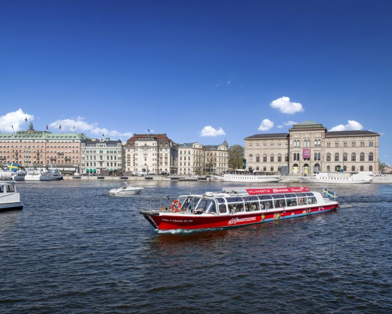 Stockholm: City Center Cruise With Audio Guide - Booking and Cancellation Policies