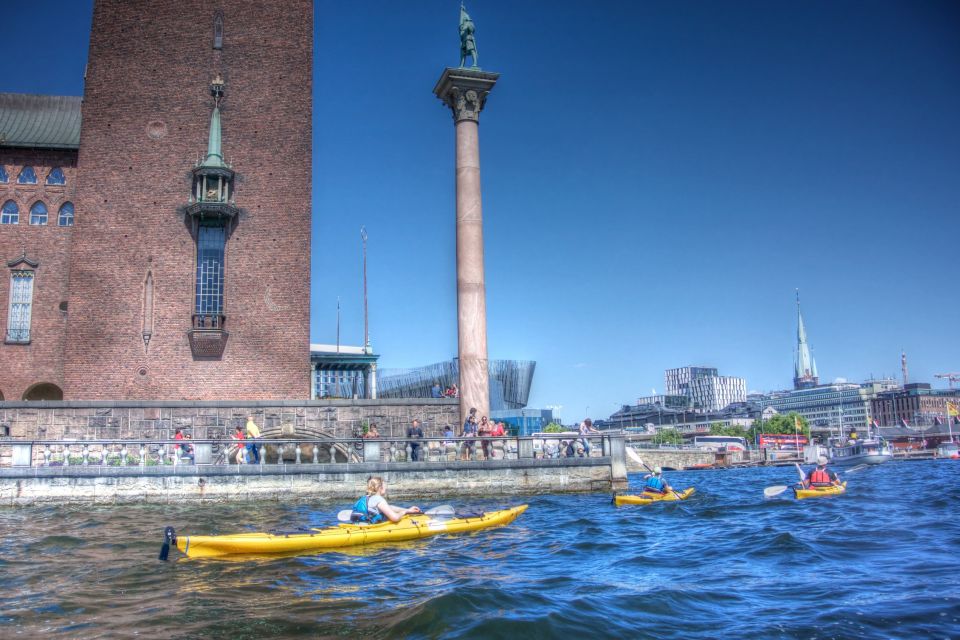 Stockholm: Guided Kayak City Tour & Optional Midsummer Meal - Important Safety Information