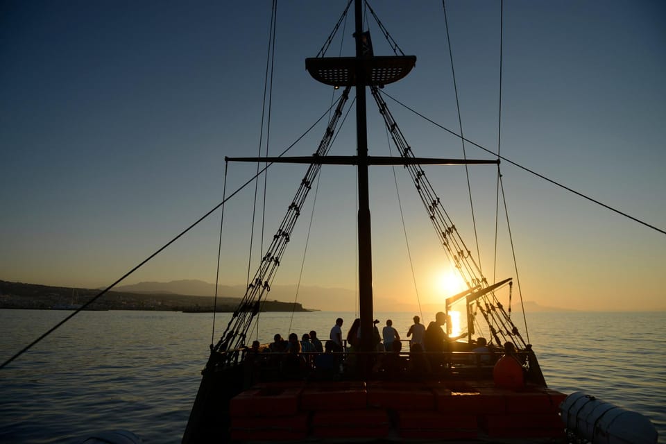 Sunset Cruise at St. George Bay From Hersonissos Port - Frequently Asked Questions