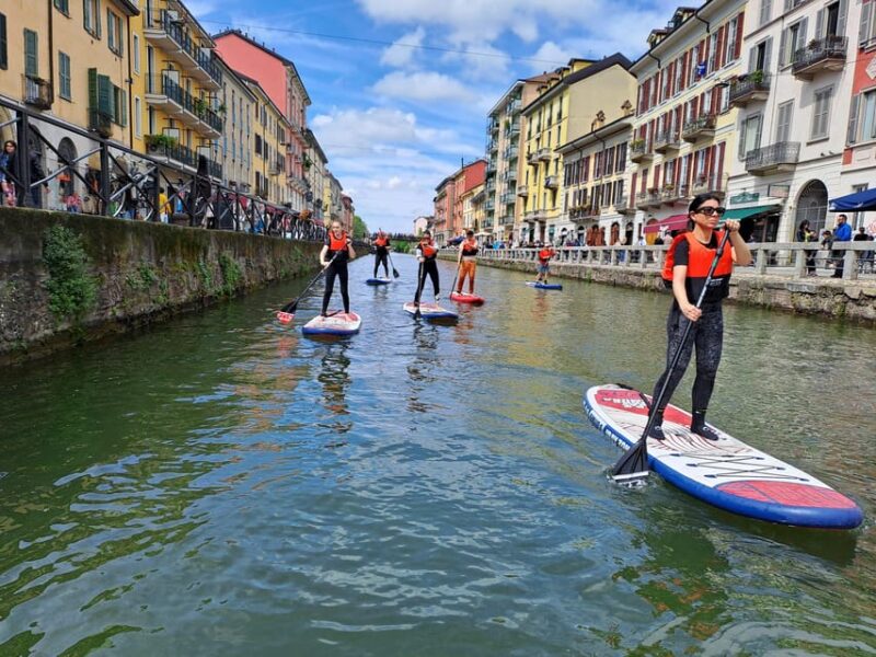 SUP on the Navigli: a NEW Wellness Experience - Equipment and Safety