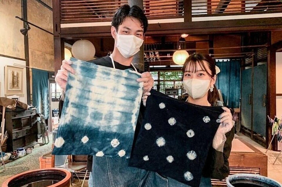 Taisho Era Folk House Unique Indigo Dyeing for All Ages - What to Expect During the Workshop