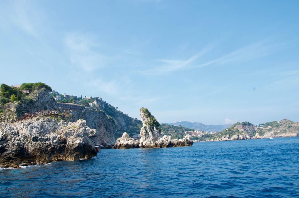 Taormina Isola Bella Dinghy Boat - Included Equipment and Amenities