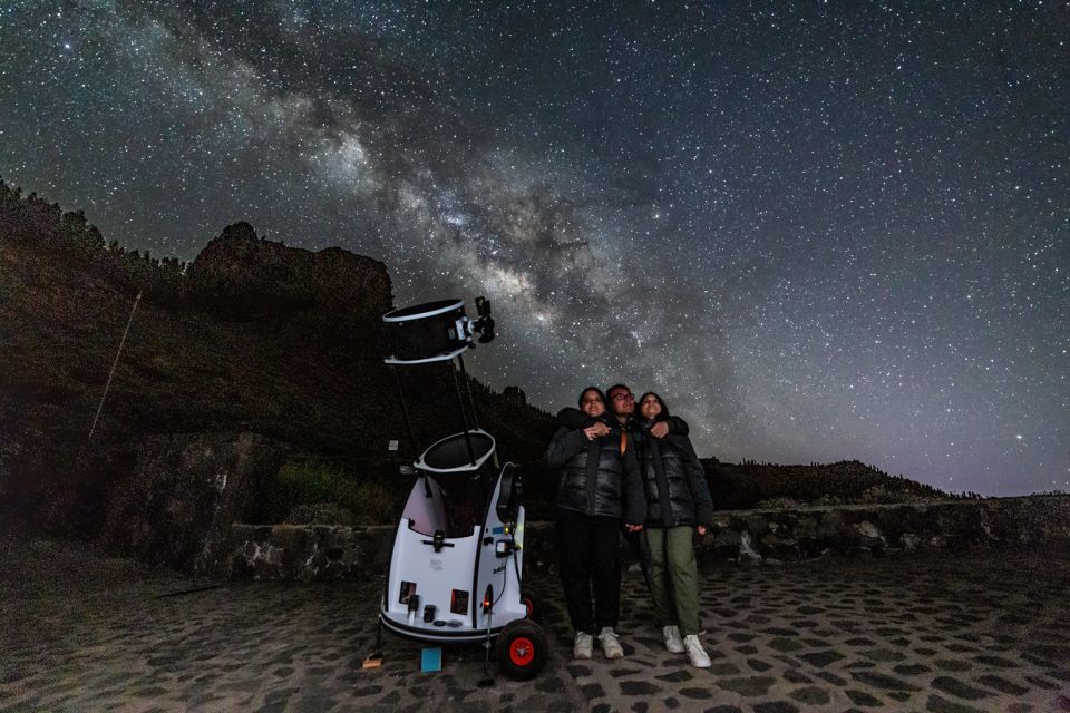 Teide National Park: Guided Large Telescope Stargazing Tour - Small Group Arrangement