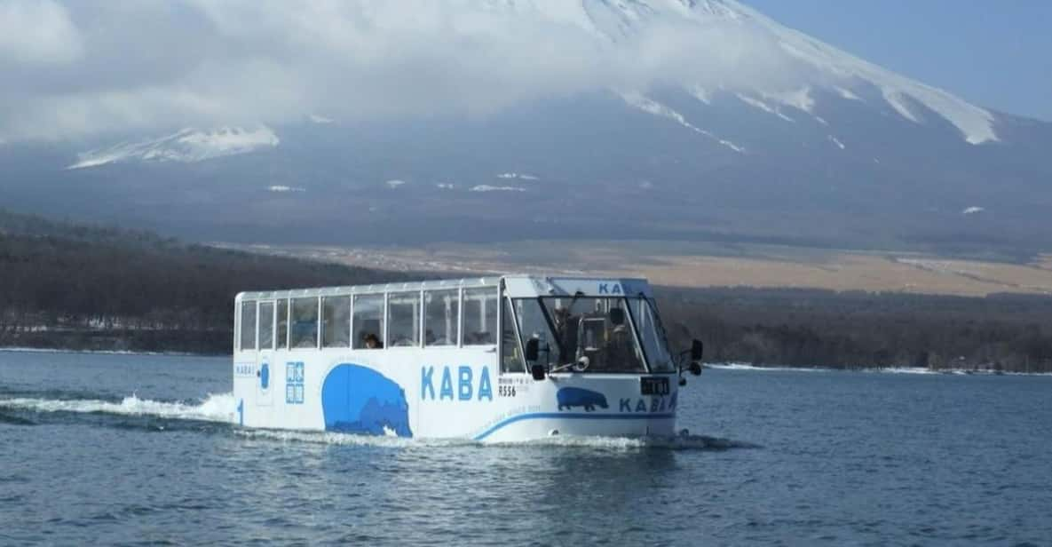 Tokyo: Mount Fuji Views & KABA Amphibious Bus Day Tour (OPT) - Tour Features & Accessibility