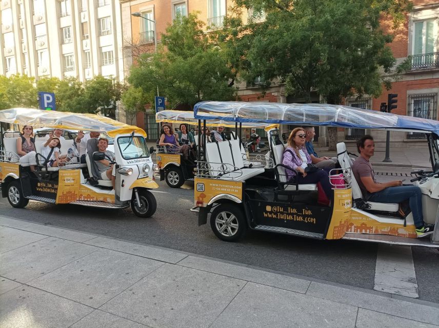 Tour With Private Guide in Tuk Tuk Through Madrid Torero - Tour Duration and Price