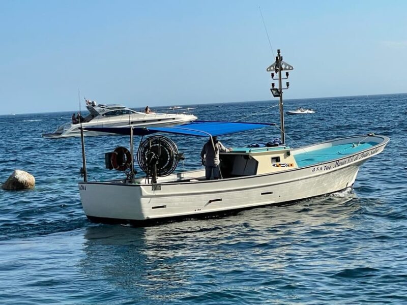 Traditional Gozzo - Boat Tour - Amalfi Coast - Maria S.S. - Cancellation Policy