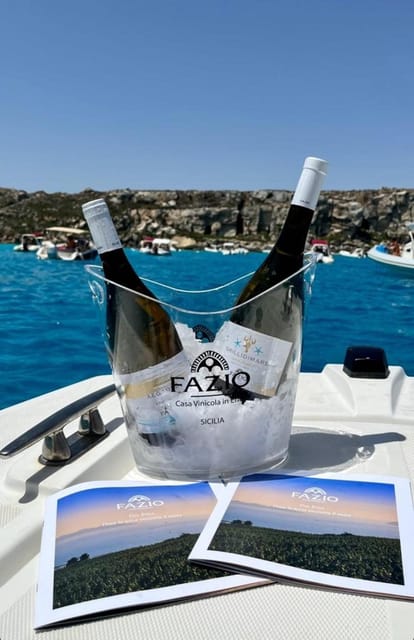 Trapani: Boat Trip to Egadi Islands With Drinks - Pricing Information