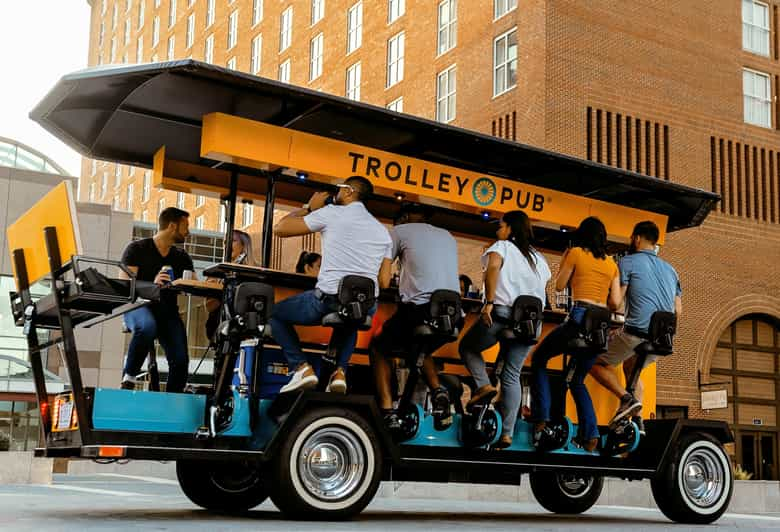 Trolley Pub Austin Private Group Tour - Transportation Options