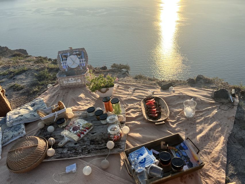 Uncrowded Santorini Sunset PicNic - Unique Picnic Offerings