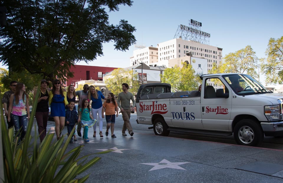 Universal Studios & Celebrity Homes Tour - Important Information