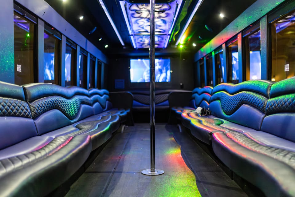 Vegas: 4-Hour Club Crawl With Party Bus Experience - Tour Guide and Dress Code