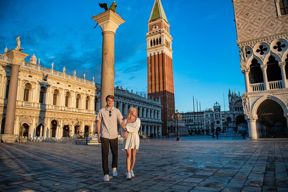 Venice: Private Professional Photo Shoot Experience. - Whats Included in the Package