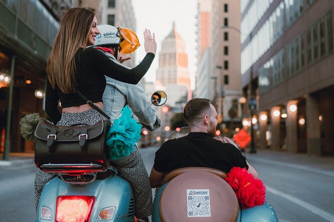 VESPA Sidecar Tour in San Antonio With Tacos - Booking Information