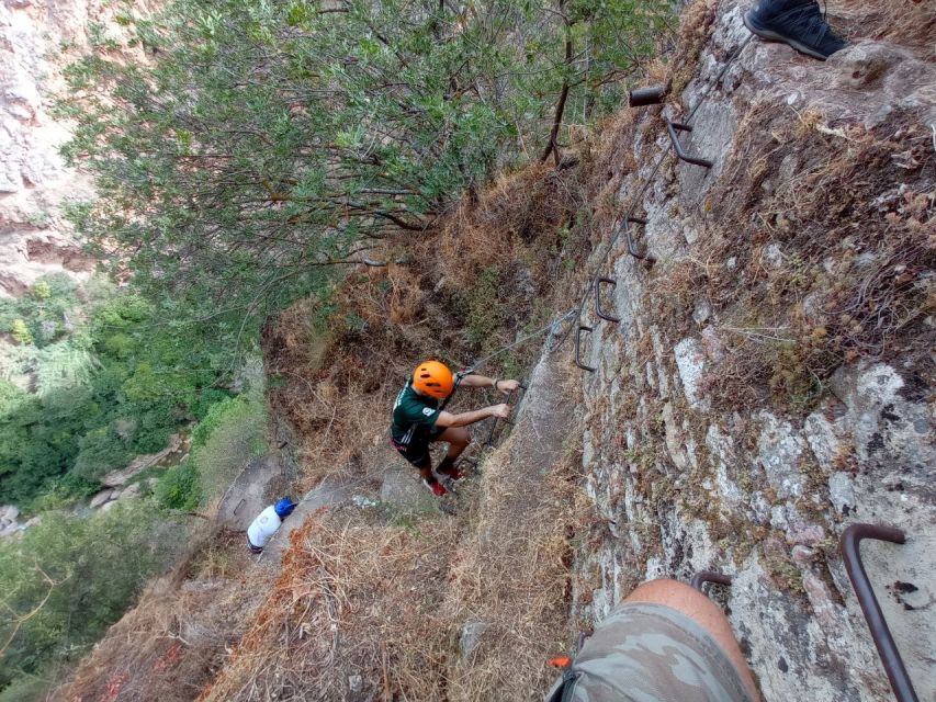 Via Ferrata Tajo De Ronda With Transfer From Costa Del Sol - Included Equipment and Services