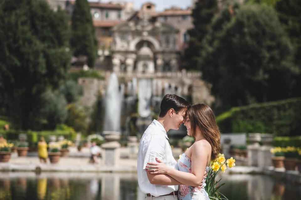 Villa Deste Magic, Enchanting Photoshoot in Tivoli - Session Details