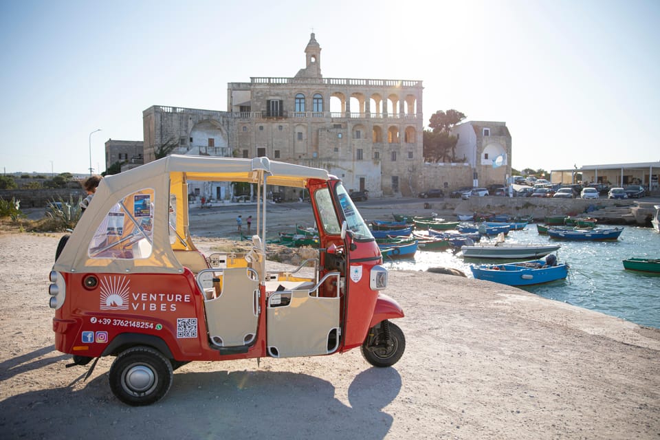 Vintage Ape Calessino: Polignano a Mare Tours - Included Services and Amenities